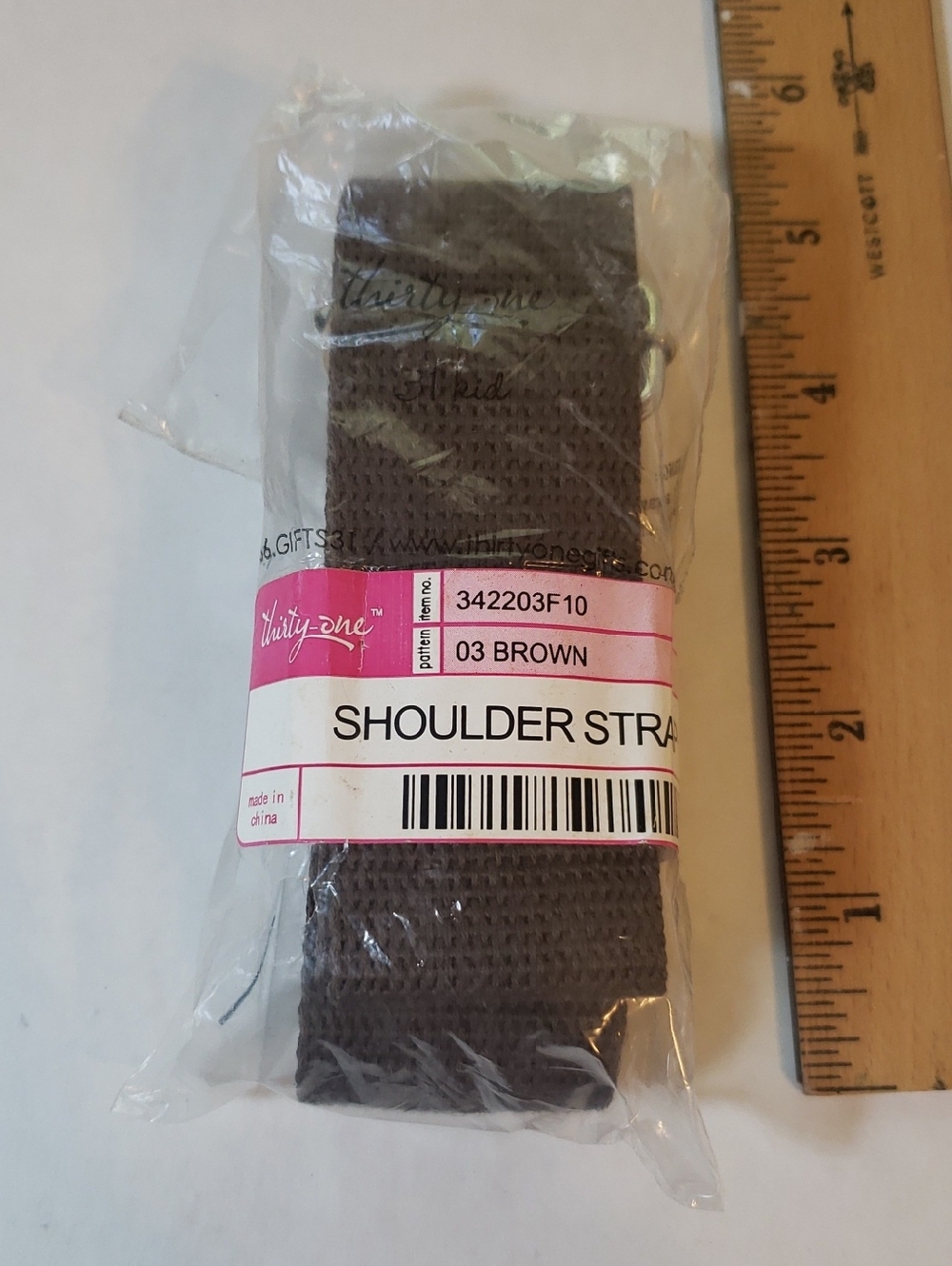 thirty-one 31 Brown Adjustable Replacement Shoulder Strap